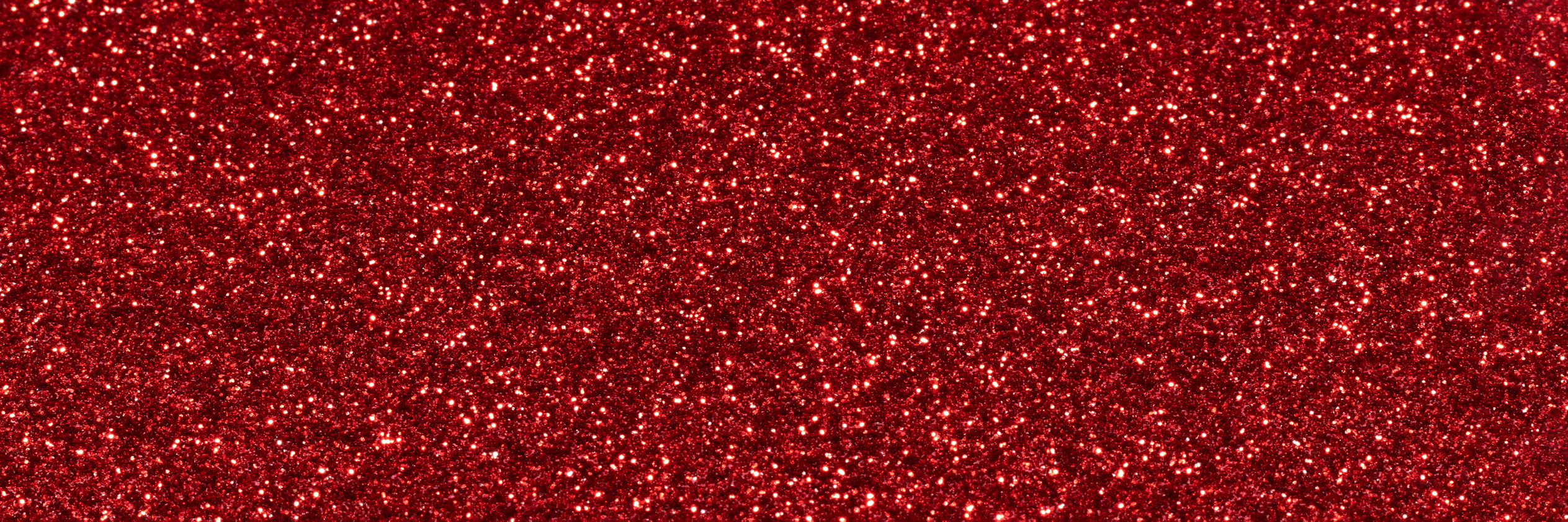 Red Sparkling Glitter Banner